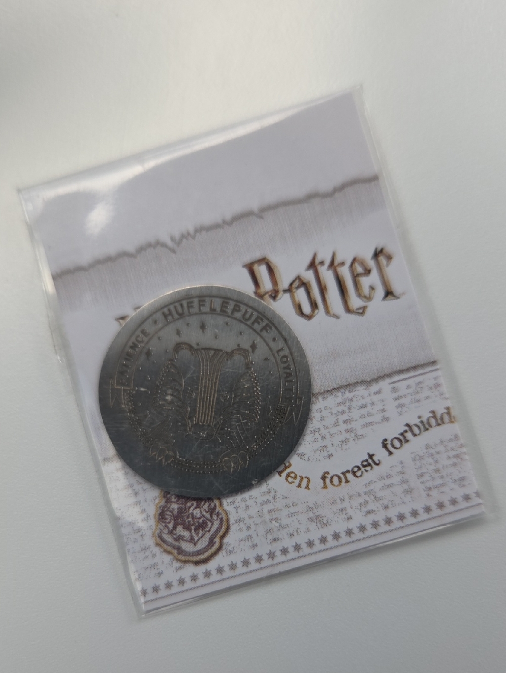 Origami Owl Silver Hufflepuff Plate For Large Living Locket